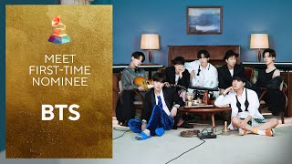 BTS  Meet The FirstTime GRAMMY Nominees [upl. by Schrick601]