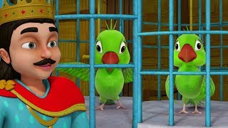 Two Parrots Kathe  Kannada Stories for Children  Infobells [upl. by Frazier]