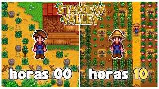 Até onde posso chegar em 10 HORAS de Stardew Valley [upl. by Kim]