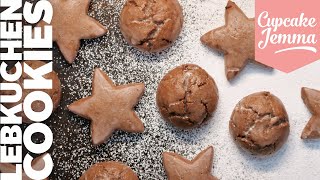 Lebkuchen Recipe  Christmas Cakey Cookies  Cupcake Jemma [upl. by Iznik]