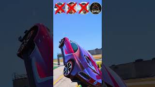 Free fire youtuber Car Jump Test gyangaming totalgaming shorts gta5 [upl. by Shuping179]