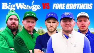 BIG WEDGE GOLF vs F0RE BR0THERS Stroke Play at ROYAL TROON [upl. by Eirok]