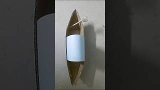 How to make boat with cardboard [upl. by Alissa]