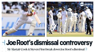 Joe Roots dismissal caused a lot of controversy over the DRS system 🤔  India vs England 4th Test [upl. by Earesed]