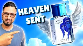 Zaharoff Signature SERAPHIM BLUE Review  A Heavenly Blue Fragrance [upl. by Erna361]