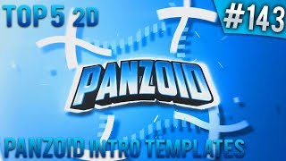 TOP 5 Panzoid 2D intro templates 143 Free download [upl. by Enelegna]