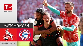 Bayern Makes The Incredible Happen  1 FC Köln  Bayern München  Highlights  MD 34 – Buli 2223 [upl. by Gris]