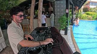 Cafe De Anatolia mix in Dubai  Mare by Bussola  Rubi K live Dj set at Beach Club [upl. by Anerehs]