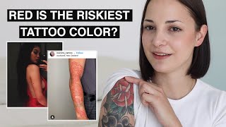 Whats Up With Red Ink Tattoos Are they Unsafe  Kylie Jenners Red Ink Tattoos [upl. by Kerman]