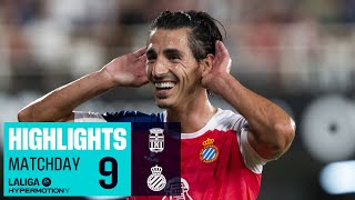 Resumen de FC Cartagena vs RCD Espanyol 02 [upl. by Pulling686]