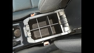 Toyota RAV4 20132018  center console organizer installation [upl. by Prochoras]