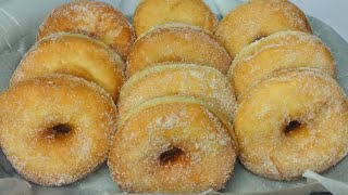 CÓMO HACER ROSQUITASDONAS MUY ESPONJOSAS Y ECONÓMICAS donas rosquillas rosquitas recetas [upl. by Aerdnahs]