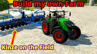 FS22  Build my own Farm  episode 15  Planting amp Weed away [upl. by Acus]