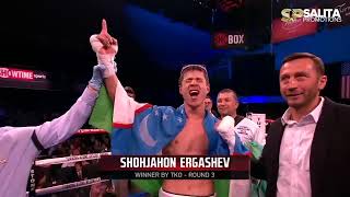 SHOHJAHON ERGASHEV VS SONNY FREDRICKSON FULL FIGHT [upl. by Gualterio273]