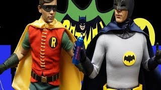 Hot Toys 16 Batman amp Robin 1960s Adam West Burt Ward  Da Bomb Show Elite Review [upl. by Oskar]