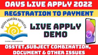 OAVS Live apply demoHow to apply on mobile Registration to paymentTGT PGTComputer teacher [upl. by Harcourt]