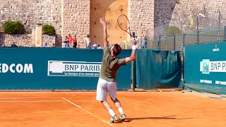 Stan Wawrinka Serve Slow Motion  ATP Tennis Serve Technique [upl. by Abrahamsen186]