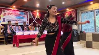 Newari Dance coverdance  Janajyoti School [upl. by Haek]