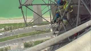 Marcegaglia Scaffolders at 200 meters above Doha [upl. by Eloisa831]