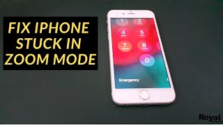 How to fix iPhone Stuck in Zoom mode [upl. by Doe530]