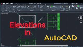 AutoCAD ELEVATION Drawings Onlineclass1Kinyarwanda allElevations [upl. by Elgar993]