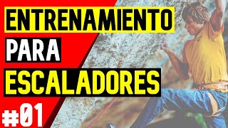 🔴 COMO EMPEZAR en la ESCALADA 01🔴  👉 ENTRENAMIENTO ESCALADA 👈  CÓMO ENTRENAR ESCALADA en CASA [upl. by Mordy621]