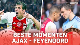 De BESTE MOMENTEN van Ajax  Feyenoord in de Eredivisie ⚔️ [upl. by Aridnere181]