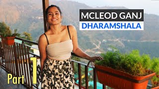 Exploring McLeod Ganj in Dharamshala  Mcleodganj Tourist Places  Bhagsunag Waterfall  Road Trip [upl. by Haggar]