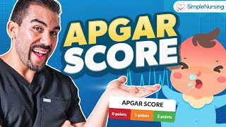 ABGAR Score Newborn Care Assessment Test Nursing  Made Easy NCLEX RN PN [upl. by Leirrad450]