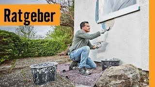 Fassade reparieren  HORNBACH Meisterschmiede [upl. by Nohpets]