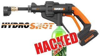 WORX Hydroshot  Portable Cordless Water Power Cleaner  BEST REVIEW [upl. by Newmark449]