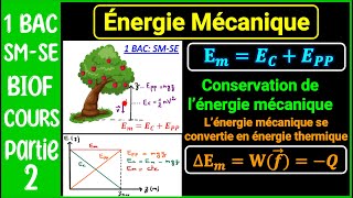 1Bac  Energie potentielle et énergie mécanique  Exercice 1 [upl. by Smail989]