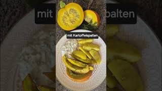 HokkaidoKürbis aus dem Backofen Kürbisrezept Gemüserezept Vegetarisch Kochen [upl. by Mayne]