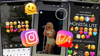 HONISTA LITE ATUALIZADO 2024 INSTAGRAM estilo IPHONE com EMOJIS IOS  REPOST REELS IOS  FUNÇÕES ✅ [upl. by Jablon]