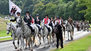 2023 Edinburgh Riding of the Marches arrives at Kings Park [upl. by Doughty]