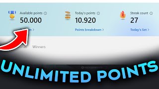 UNLIMTED POINTS METHOD Microsoft Rewards [upl. by Giacinta]