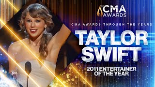 Taylor Swift 2011 CMA Entertainer of the Year  CMA Awards 2011 [upl. by Felder]