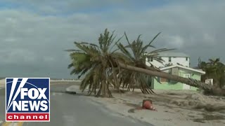 New footage reveals extent of Miltons destruction on battered coast [upl. by Aerdnaxela]