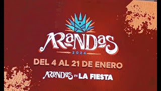 Destapan detalles feria de Arandas Jalisco 2024 [upl. by Neelyahs]