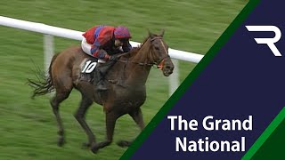 RED MARAUDER toughs it out from Smarty as only four horses finish the 2001 Grand National at Aintree [upl. by Heer]