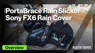 PortaBrace Rain Slicker for Sony FX6 Rain Cover [upl. by Alegnatal32]