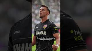 Ermedin Demirović postigao dva nova gola za Stuttgart 🔥 VIDEO [upl. by Ellene]