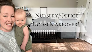 NurseryOffice Room Makeover [upl. by Wane]