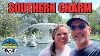 Southern Charm in Savannah  Tornado Watch  Amazing RV Park  FullTime RV Life  EP76 [upl. by Buyse]