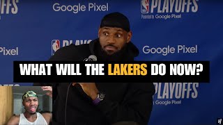 Lebron Talks About RETIREMENT AND FUTURE With Lakers after loosing to Denver [upl. by Koenig]