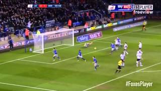 Highlights Leicester City 41 Derby County [upl. by Hannaoj946]