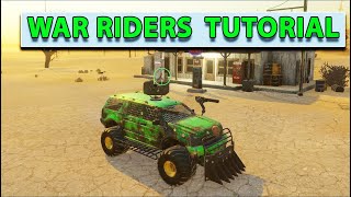 WAR RIDERS  BEGINNERS TUTORIAL  Earning Crypto Blockchain Games [upl. by Wesley]