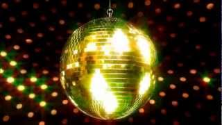 Disco Ball spinning background video FREE DONWLOAD [upl. by Akerdal]