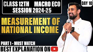 Macroeconomics  Estimation of National Income  Class 12  chapter 4 [upl. by Hairam]