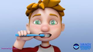 Kids Pediatric Teeth Brushing and Flossing [upl. by Eremahs]